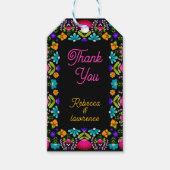 Étiquettes-cadeau Élégant mariage de fiesta (Devant)