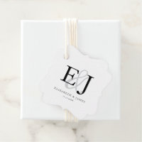 Élégant Mariage de monogramme classique