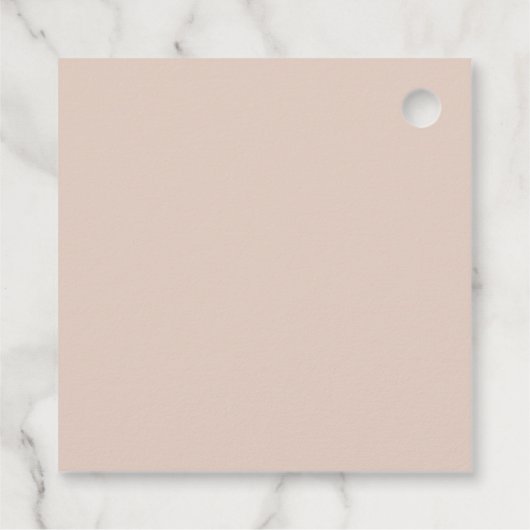 Étiquettes Cadeau Élégant Mariage Thème Goûter à Thé (Dos)