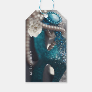 Étiquettes-cadeau Elégant Masquerade Masque & Pearls Party Favoriser