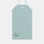 Étiquettes-cadeau Elégant Merci d'aquarelle Vizsla Chien (Dos)