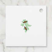 Étiquettes Cadeau Élégant Monarque Papillon Mariage Cadeau (Dos)