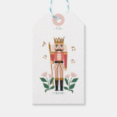 Étiquettes-cadeau Élégant Nutcracker Ballet Soldier À & De (Devant)