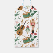 Étiquettes-cadeau Élégant Nutcracker Ballet Soldier À & De (Dos)