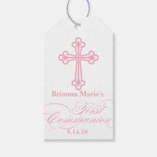 Étiquettes-cadeau Élégant Parti de la Première Communion Favoriser l