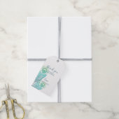 Étiquettes-cadeau Élégant Peacock Mariage Merci Cadeau (Avec de la ficelle)