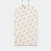 Étiquettes-cadeau Élégant Peacock Mariage Merci Cadeau (Dos)