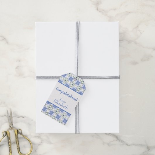 Étiquettes-cadeau Elegant Personalized Gift Tag (Avec de la ficelle)