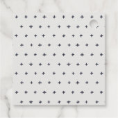 Étiquettes Cadeau Élégant Rustic Winery Vineyard Mountain Mariage (Dos)