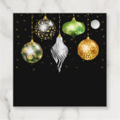 Étiquettes Cadeau Elegant Safari Theme Ornament Christmas (Dos)