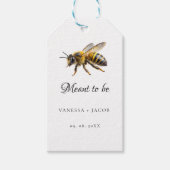 Étiquettes-cadeau Élégant signifié pour être mariage Faveur (Devant)