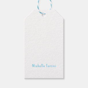 Étiquettes-cadeau Élégant Simple Minimaliste