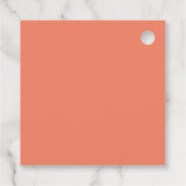 Étiquettes Cadeau Élégant stylé tendance unique écriture manuscrite  (Dos)