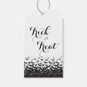 Étiquettes-cadeau Élégant Trick ou Treat Pop par Halloween