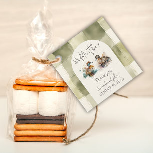 Étiquettes Cadeau Elégant Waddle It Be Mallard Duck Gender Reveal