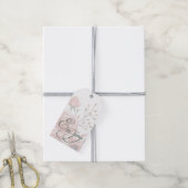 Étiquettes-cadeau Élégante balise de préférence d'aquarelle (Avec de la ficelle)