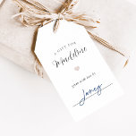 Étiquettes-cadeau Élégante Calligraphie Affichage douche<br><div class="desc">Demander aux invités de la douche nuptiale ou du baby shower d'apporter leurs cadeaux non emballés pour être mis en exposition? Inclure ces balises Display Shower correspondantes avec vos invitations. Le design comprend un script de calligraphie noir souple et un lettrage italique avec un solide revers doux. Customisez avec la...</div>