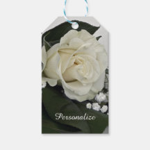 Elégante et romantique Rose blanche Personnaliser