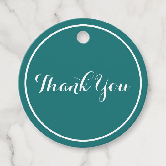 Étiquettes Cadeau Élégante fête de la graduation Vert et Blanc (Devant)