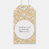 Étiquettes-cadeau Élégante maîtrise de l'Université de l'Université (Dos)