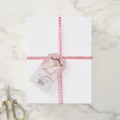 Étiquettes-cadeau Élégante robe de mariage Merci Fête des mariées (Avec de la ficelle)