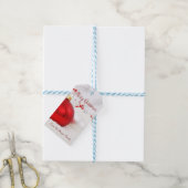 Étiquettes-cadeau Élégantes boules de Noël (Avec de laficelle)