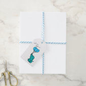 Étiquettes-cadeau Eléphant bébé (Avec de laficelle)