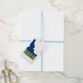 Étiquettes-cadeau Élevé dans l'Idaho (Avec de laficelle)