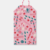 Étiquettes-cadeau Elf Holiday Candy Motif (Devant)