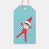 Étiquettes-cadeau Elfe sur le tag cadeau (Devant)