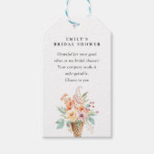 Étiquettes-cadeau Elle a été écumée Baby Shower (Devant)