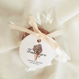 Étiquettes Cadeau Elle a été ramassée Fête de mariage au chocolat