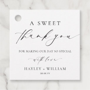 Étiquettes Cadeau Ellesmere A Sweet Merci