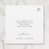 Étiquettes Cadeau Ellesmere Limoncello (Dos)