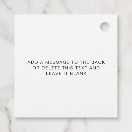 Étiquettes Cadeau Ellesmere Noir Tradition Italienne Amandes Sugares (Dos)