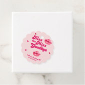 Étiquettes Cadeau Embrasse le raté adieu bachelorette filles voyage (En situation)