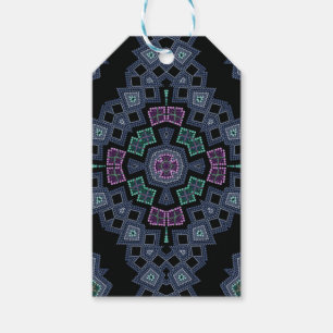 Étiquettes-cadeau Embroidered beads