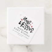 Étiquettes Cadeau Embrous et baisers | Balise de préférence de Baby  (En situation)