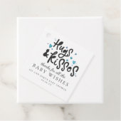 Étiquettes Cadeau Embrous et baisers | Balise de préférence de Baby  (En situation)