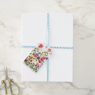 ÉTIQUETTES-CADEAU EMPREINTES DE PATTES ANGE