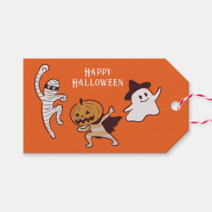 Étiquettes-cadeau Enfants mignonne fantôme Halloween heureux