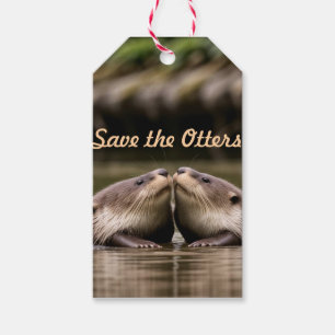 Étiquettes-cadeau Enregistrer les Otters