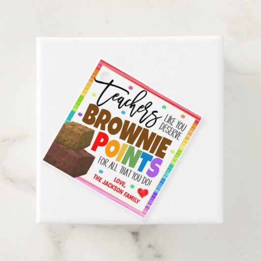 Étiquettes Cadeau enseignant (En situation)