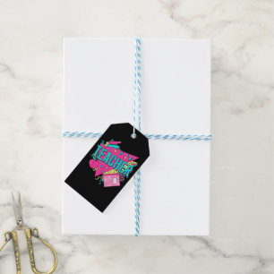 Étiquettes-cadeau Enseignant Rétro Années 90 Coloré Enseignant Retou
