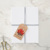 Étiquettes-cadeau Enterrement de vie de garçon fêtard Soirée feu de (Avec de la ficelle)