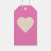 Étiquettes-cadeau Enterrement de vie de jeune fille Rose Fête (Dos)