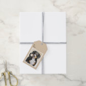 Étiquettes-cadeau Entlebucher Mountain Dog Peinture - Art original (Avec de la ficelle)