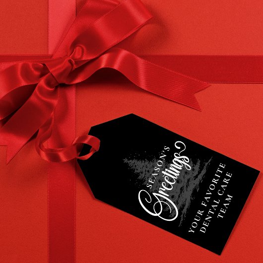 Étiquettes-cadeau Entreprise customisée Professionnel Noël d'affaire