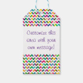 Étiquettes-cadeau Enveloppe cadeau - Motif Rainbow Chevron (1) (Devant)