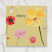 Étiquettes Cadeau Épanouissement (Devant)